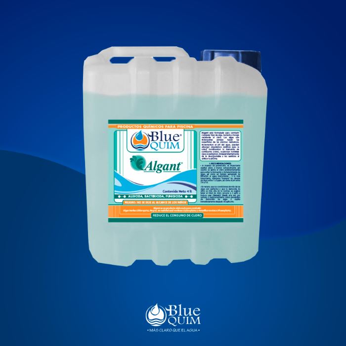 ALGICIDA ALGANT BLUE QUIM 4 LT